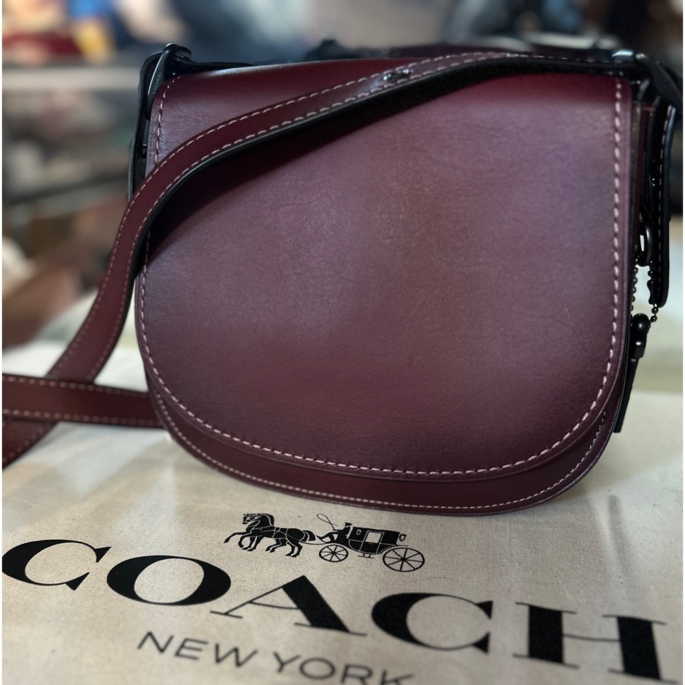 Coach Burgundy Crossbody Bag